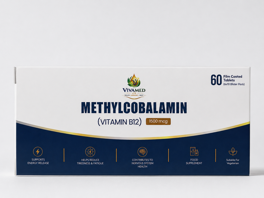 Vitamin B12 (Methylcobalamin) 1500 mcg Tablets